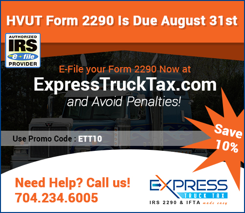 Form 2290 promo code